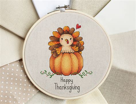 thanksgiving cross stitch patterns